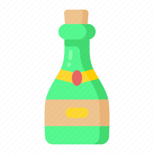 Champagne, drink, alcohol, wine, glass, celebration, party icon - Download on Iconfinder
