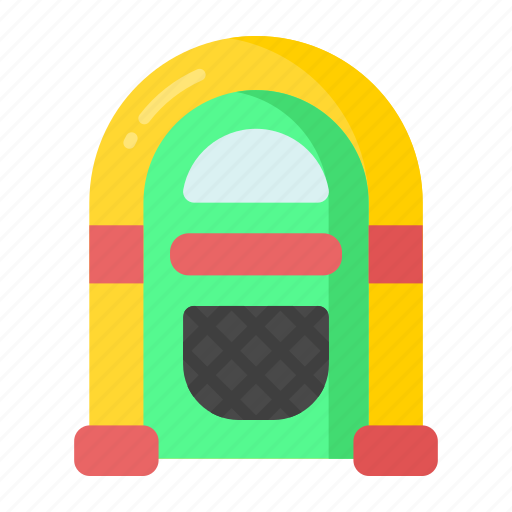 Jukebox, play, smart, earphone, microphone, tape, cd icon - Download on Iconfinder