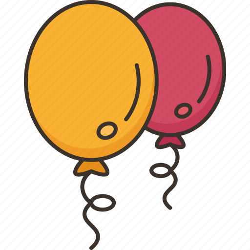 Balloons, party, celebration, decoration, happy icon - Download on Iconfinder