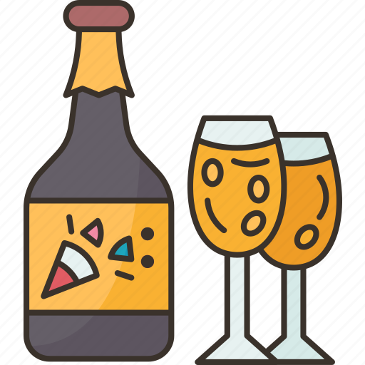 Champagne, cheer, toast, party, celebration icon - Download on Iconfinder