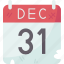 new, year, eve, december, calendar 