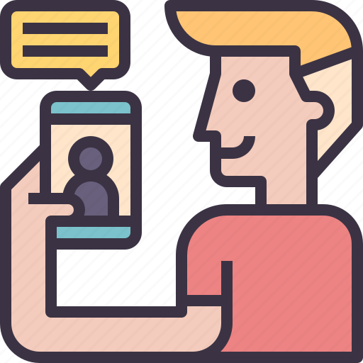 Call, best, friend, folk, video, talk icon - Download on Iconfinder