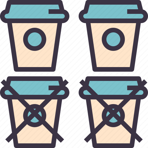 Coffee, caffeine, limited, cup, drink, less icon - Download on Iconfinder