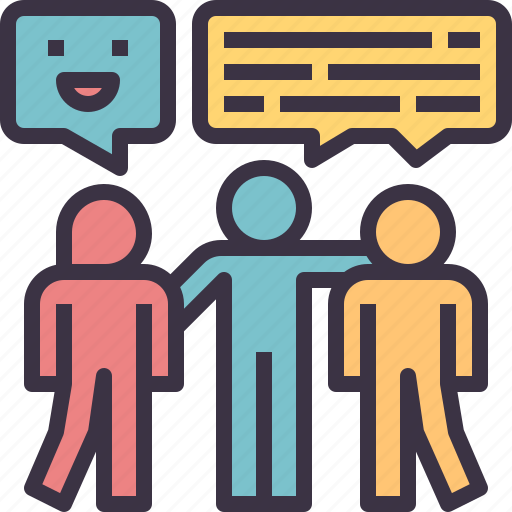 Family, spend, time, talk, meeting, gather, friends icon - Download on Iconfinder