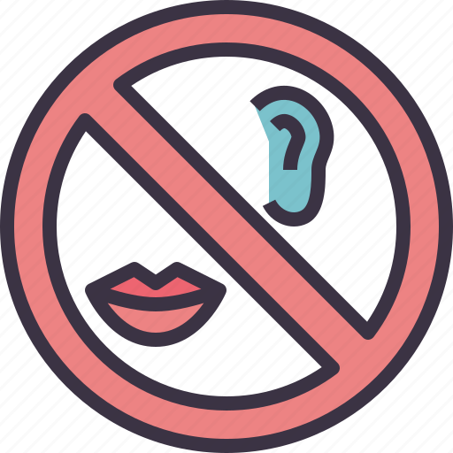 Stop, gossiping, talk, idle, rumour icon - Download on Iconfinder