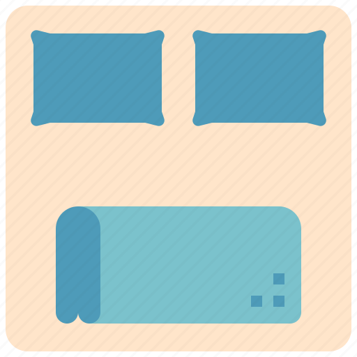 Bed, make, arranging, blanket, pillows icon - Download on Iconfinder