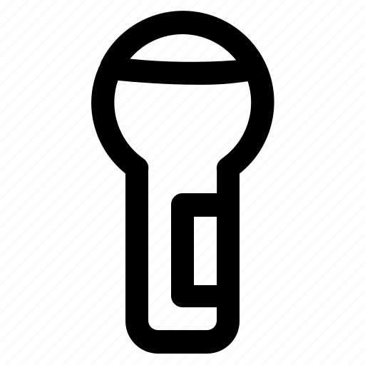 Flashlight, camping, light, lamp, bright icon - Download on Iconfinder