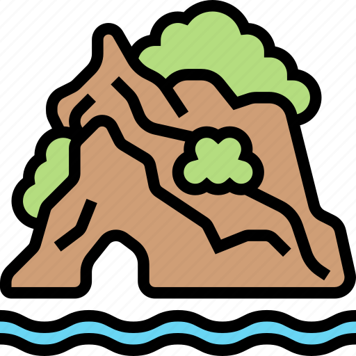 Bay, landscape, mountain, national, park icon - Download on Iconfinder