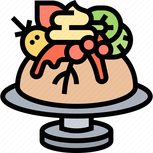 Pavlova, cake, dessert, bakery, delicious icon - Download on Iconfinder