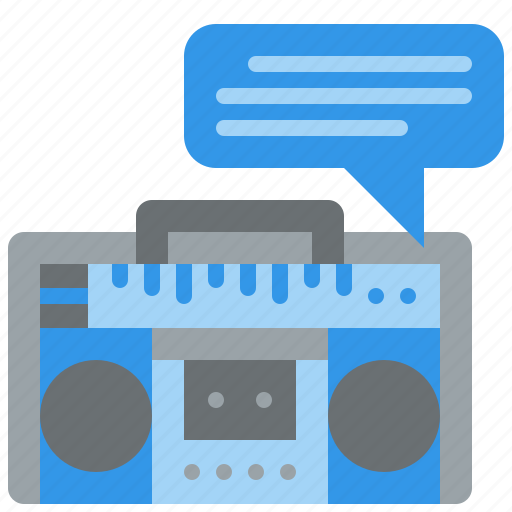 Radio, report, news, announcement icon - Download on Iconfinder