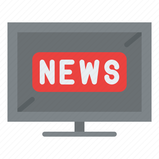 Television, tv, breaking, news icon - Download on Iconfinder