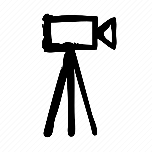 Broadcast, camara, news, newscast, stand, television, tripod icon - Download on Iconfinder