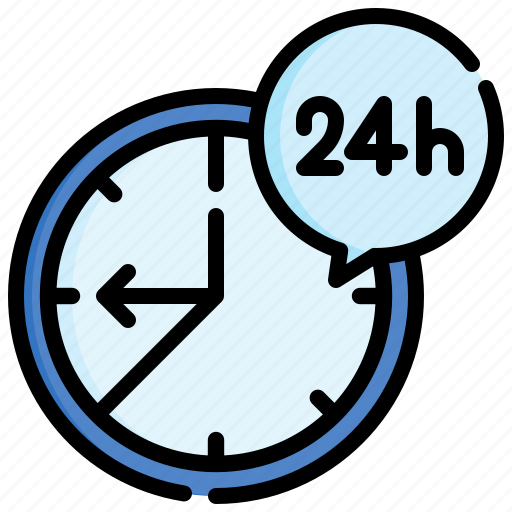 Hours, clock, customer, service, time, date icon - Download on Iconfinder