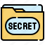 top, secret, police, folder, documents, file, folders 