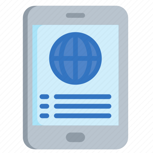 Tablet, news, report, communications, journal, newspaper icon - Download on Iconfinder