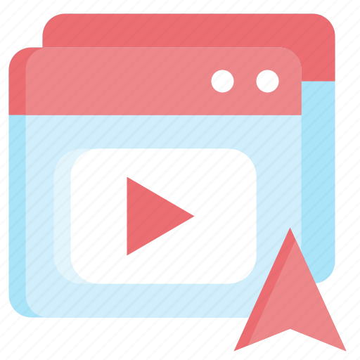 Video, player, browser, movie, multimedia, option icon - Download on Iconfinder