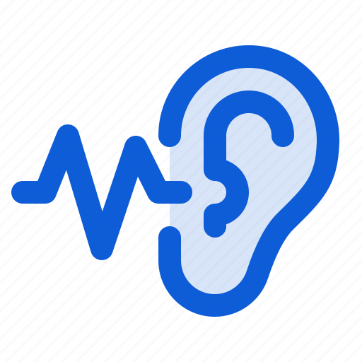 Ear, listening, hearing, gossip, rumour, wave, sound icon - Download on Iconfinder