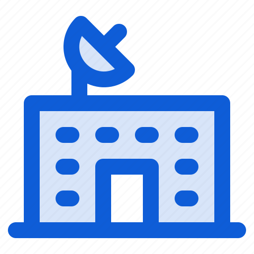 News, office, building, tower, broadcasting icon - Download on Iconfinder