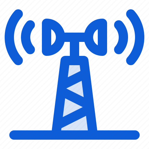 Signal, tower, radio, antenna, network, frequency icon - Download on Iconfinder