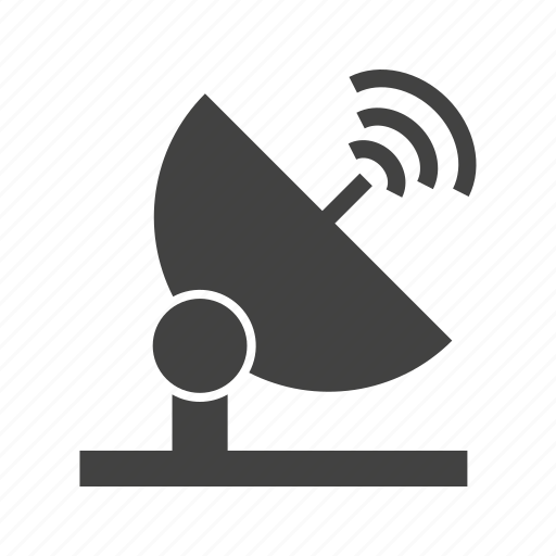 Antenna, dish, radio, satellite, signals, space, technology icon - Download on Iconfinder