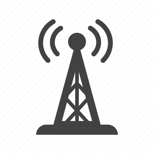 Antenna, broadcasting, communication, frequency, signals, telecom, tower icon - Download on Iconfinder