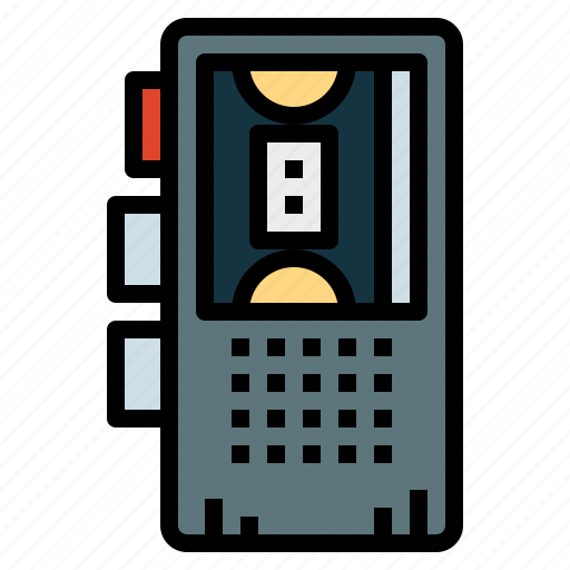 Dictaphone, dictate, machine, record icon - Download on Iconfinder
