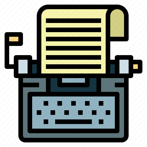Copy, sheet, typewriter, writing icon - Download on Iconfinder
