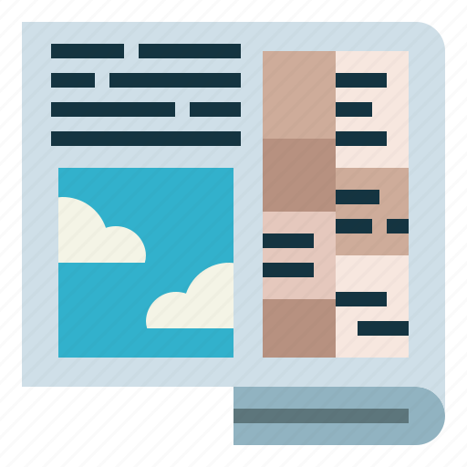 Column, design, layout, newspaper icon - Download on Iconfinder