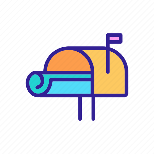 Business, concept, contour, media, news, newspaper icon - Download on Iconfinder