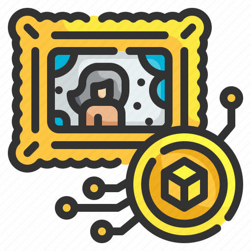 Frame, picture, photo, decoration, cryptocurrency icon - Download on Iconfinder