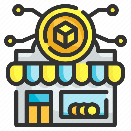 Store, commerce, shop, groceries, token icon - Download on Iconfinder