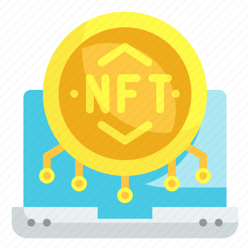 Computer, laptop, technology, token, nft icon - Download on Iconfinder