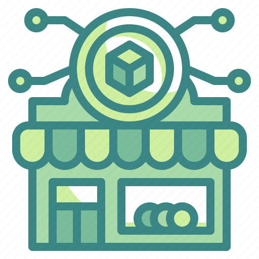 Store, commerce, shop, groceries, token icon - Download on Iconfinder