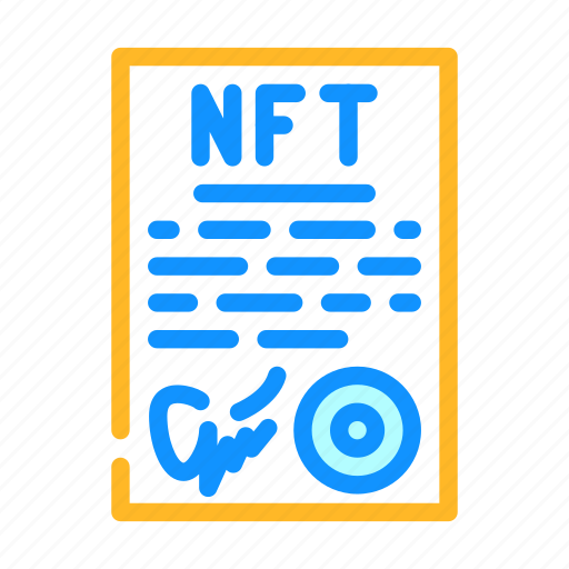 Approved, virtual, nft, contract, digital, technology, cryptocurrency icon - Download on Iconfinder