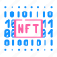 nft, code, digital, technology, cryptocurrency, coin, blockchain 