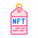 nft, label, digital, technology, cryptocurrency, coin, blockchain