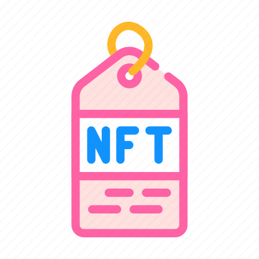 Nft, label, digital, technology, cryptocurrency, coin, blockchain icon - Download on Iconfinder