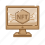 nft, cryptocurrency, digital currency, blockchain, computer, online, technology 