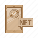nft, cryptocurrency, digital currency, blockchain, network, online, phone