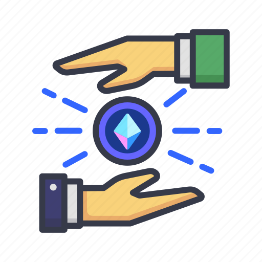 Transfer, data, cryptocurrency, server, eth icon - Download on Iconfinder