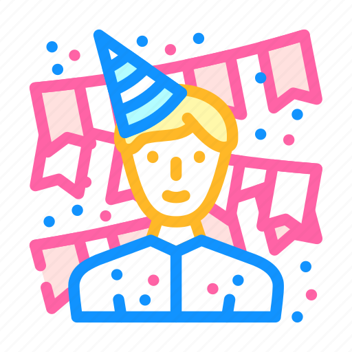 Birthday, celebration, dance, party, lounge, area icon - Download on Iconfinder
