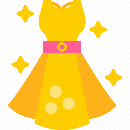 Dress, birthday, costume, party, sixteen, sweet icon - Download on Iconfinder