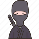 ninja, assassin, killer, spy, japanese