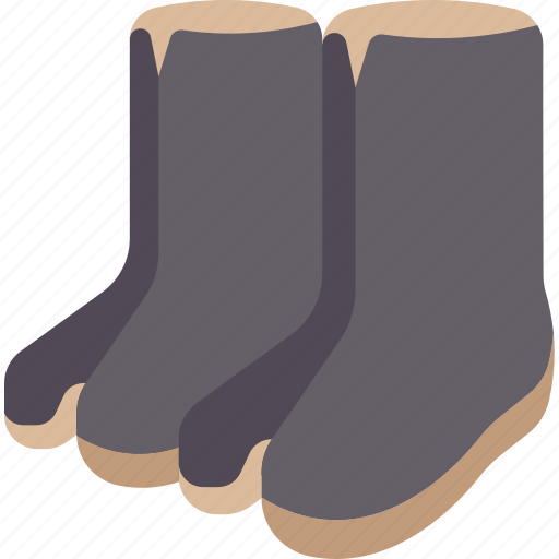 Tabi, footwear, boots, shoes, ninja icon - Download on Iconfinder