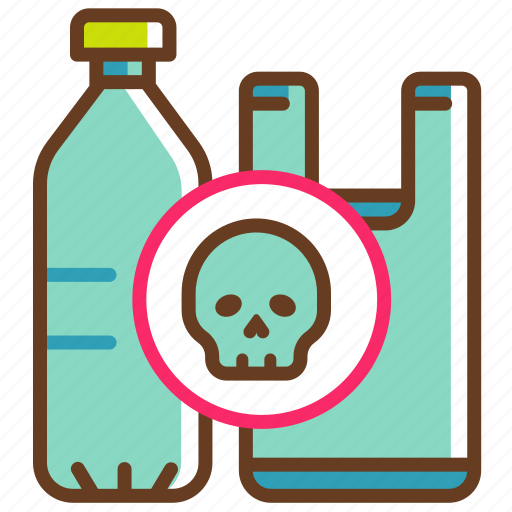 Danger, dead, greenpeace, no plastic, problem, toxic, toxic plastic icon - Download on Iconfinder