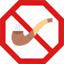 no, smoking, pipe, cigarette, smoke, icon