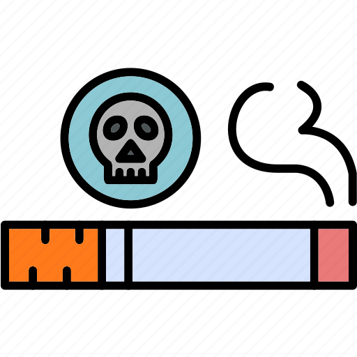 Dangerous, cigarette, death, no, smoking, icon icon - Download on Iconfinder