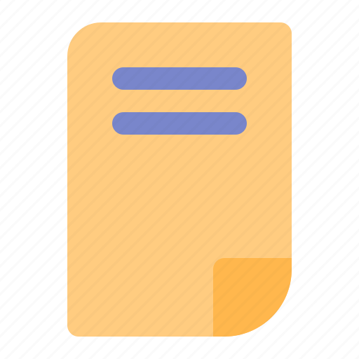 File, paper, document, sheet, data icon - Download on Iconfinder