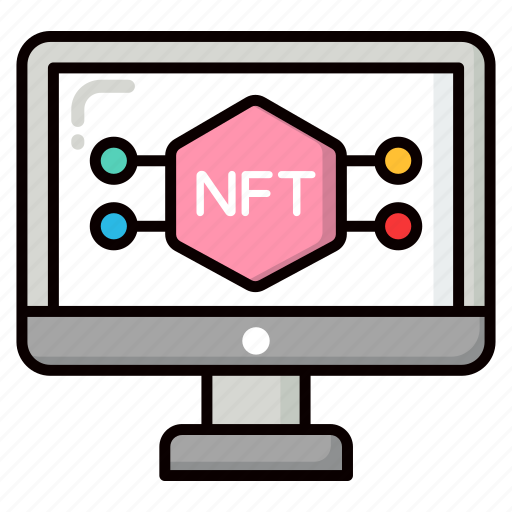 Nft, blockchain, crypto, non-fungible token, cryptocurrency, digital icon - Download on Iconfinder
