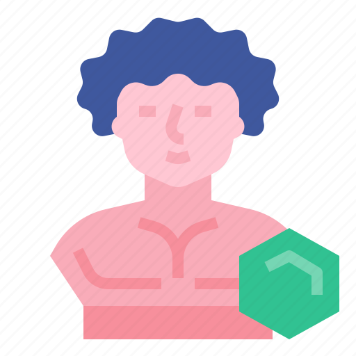 Art, nft, sculpture, museum, statue, bust, non-fungible token icon - Download on Iconfinder